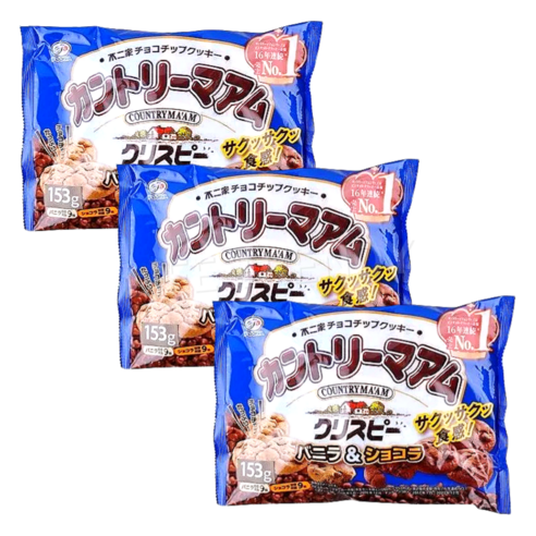 후지야 컨트리맘 크리스피 바닐라향 초코쿠키