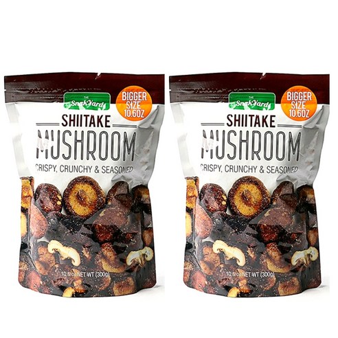 SNAK YARD 크런치 야채칩 표고버섯 칩 300g SHIITAKE MUSHROOM CHIPS