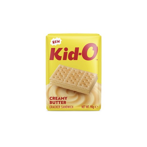 키드오 크리미 버터향 크래커, 90g, 12개