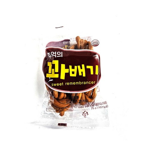 추억의 꽈배기 75gX25봉 1박스