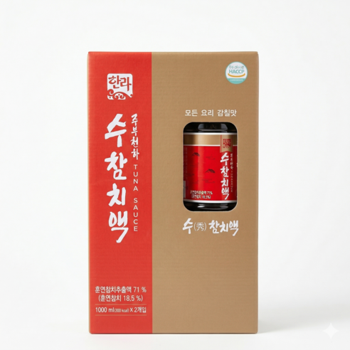 한라 수참치액 1L x 2, 1L, 2개