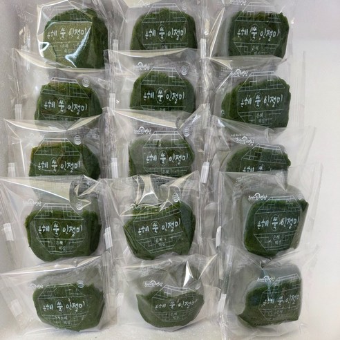 [당일제조 당일발송] 은혜떡집 쑥떡 쑥인절미 찹쌀떡 800g,1600g, 2400g