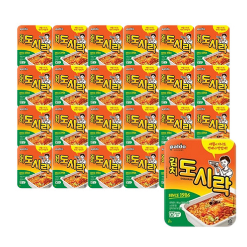 팔도 김치도시락, 24개