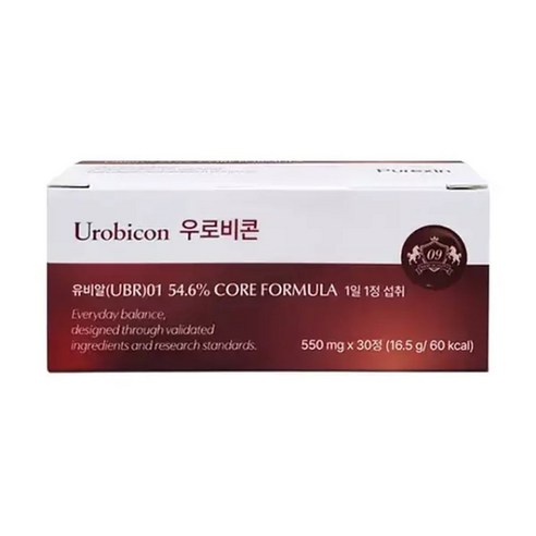 퓨렉신 우로비콘 30정 X 1박스 UBR01
