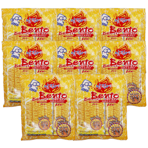벤토 맛징어 갈릭앤스파이시 12g x 6p