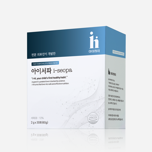 [정품]+하루1포섭취+ 아이서파 I-seopa 블루베리맛