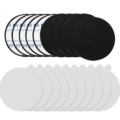 어반카 휴대폰 마그네틱 자석 접착식 스틸패치 원형 40 x 40 mm 10p