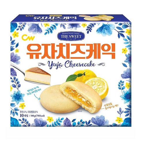 청우식품 유자치즈케익