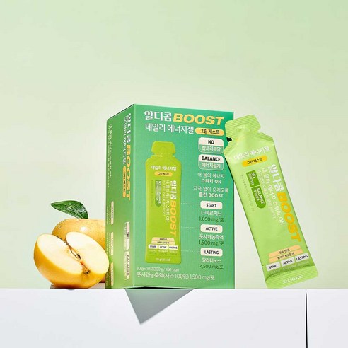 알디콤BOOST 데일리 에너지젤 그린제스트