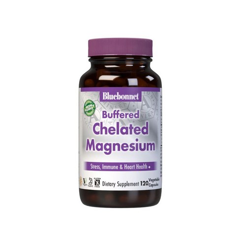 블루보넷 버퍼드 킬레이트 마그네슘 200mg 캡슐 Bluebonnet Buffered Chelated Magnesium