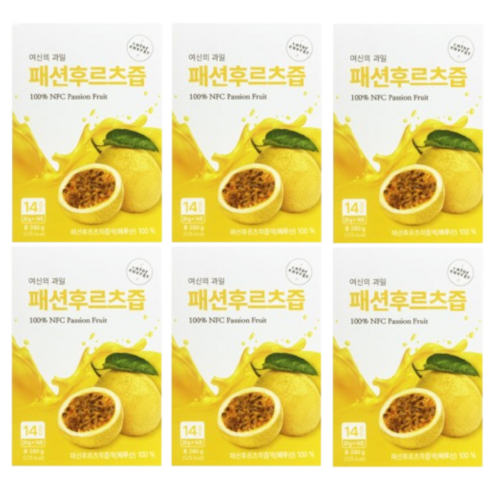 컬러에너지 여신의 과일 패션후르츠즙
