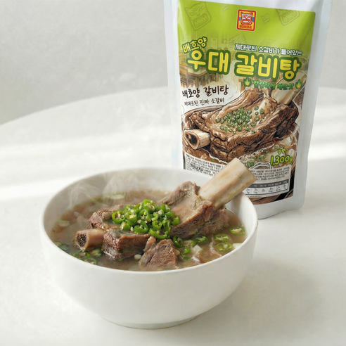 배호양 우대 갈비탕 매운맛, 1.3kg, 1개