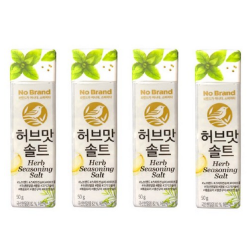 노브랜드 허브맛솔트 55g, 55g, 4개