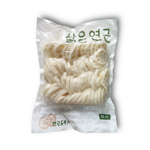 자숙연근 삶은연근
