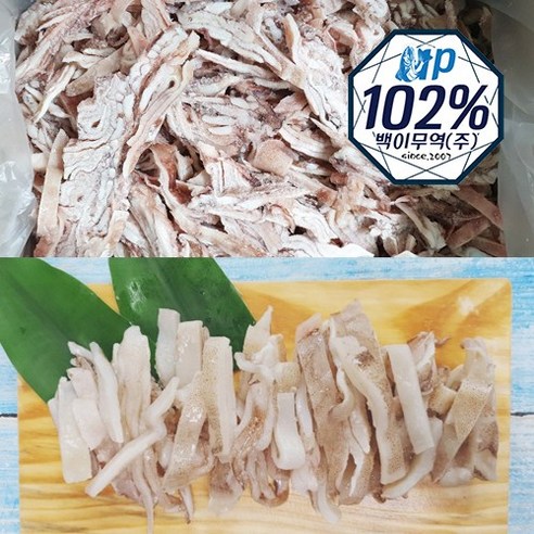 UP102% 맛좋은 간편 오징어채 4kg(원양산)