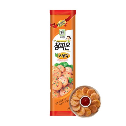 사조 대림 참피온 소세지 500g x 4개 / 분홍소세지 옛날 소시지, 500g, 4개