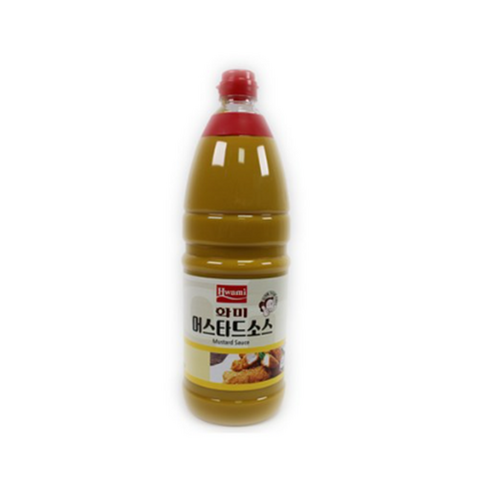 화미 머스타드소스, 1.9kg, 6개