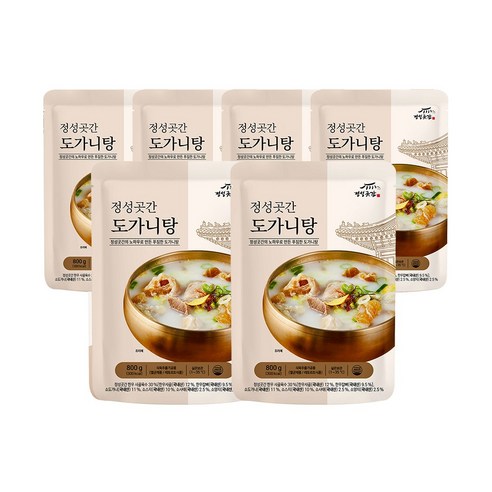 정성곳간 국내산 도가니탕