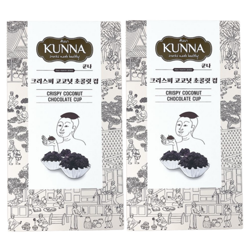 쿤나 크리스피 코코넛 초콜릿 인 컵