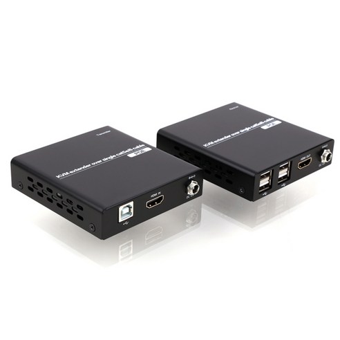 UTP KVM 50M 거리 연장기 NEXT-7104KVM EX, 단품, 1개