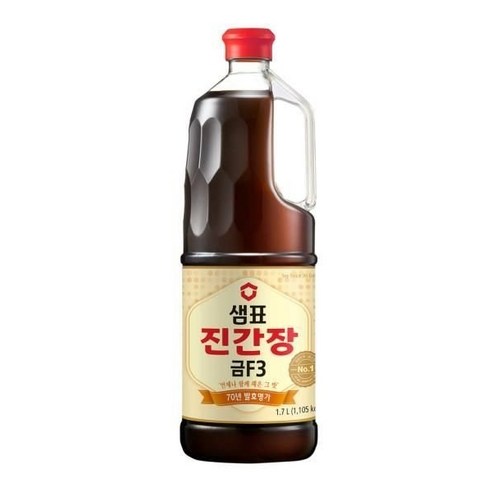 샘표 진간장 금F3 1.7L, 1.7L, 1개