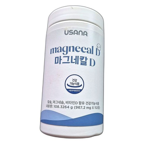 칼슘 마그네슘 비타민D 영양제 뼈 건강 지원 미네랄 조화 건강식품, 112정, 1개, 1개, 112정