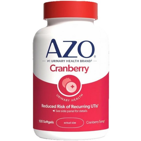 Azo 크랜베리 유리너리 트랙트 헬스 소프트젤