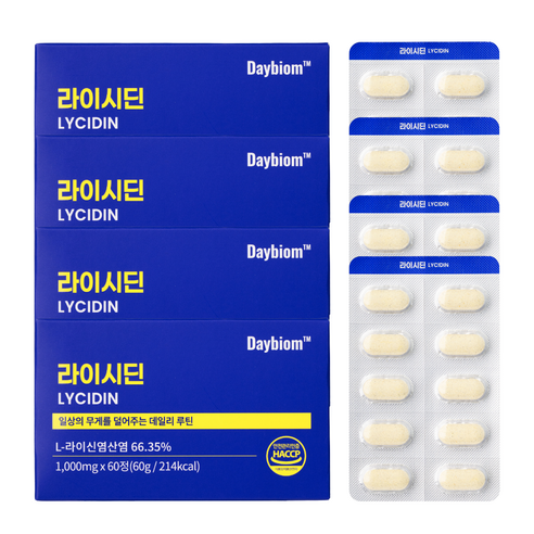 데이바이옴 라이시딘 L 라이신 아연 베타글루칸 프로폴리스 헤스피리딘 LYSINE 엘리신