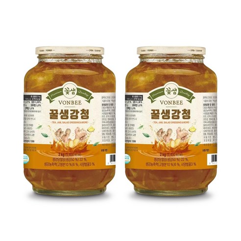 [코스트코] 본비 생강청 2kg x 2병 꿀생강청