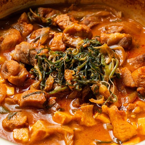 시즌한정 봄 달래 된장 짜글이 특제양념 밥도둑