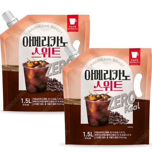 카페스위츠 아메리카로 스위트 제로 칼로리
