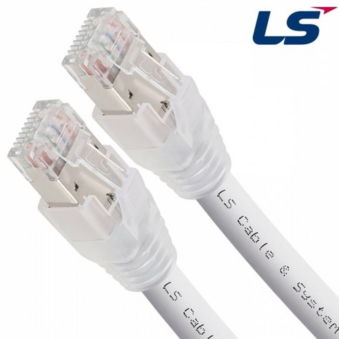 LS전선 CAT.7 S/FTP 랜 케이블 10m 회색 23AWG 10Gbps, 10m, 1개, 회색