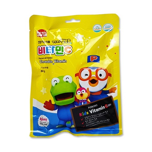 베베모린 뽀롱뽀롱 뽀로로 복숭아맛 비타민C