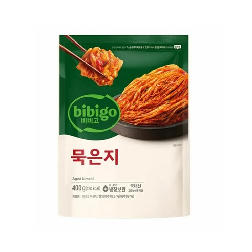(냉장)cj제일제당(주) 비비고 묵은지, 400g, 1개