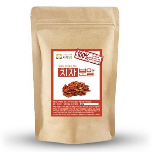 가루랑 % 국산 치자분말 선식, 200g, 1개