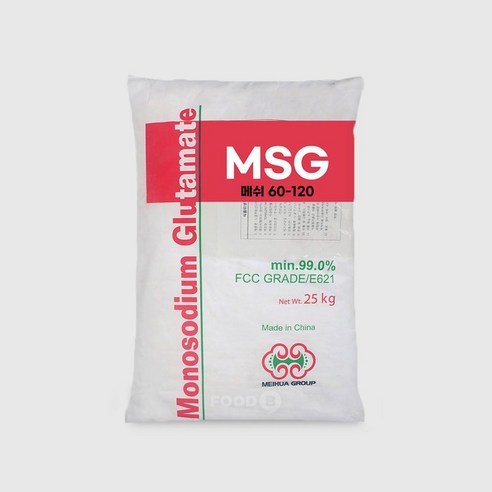 수입미풍 MSG FC 25kg 60-120메쉬 글루타민산나트륨 메이화 중국산