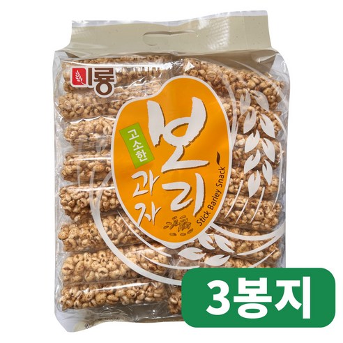 미룡 고소한 보리과자 대용량인간사료 개별포장 스낵