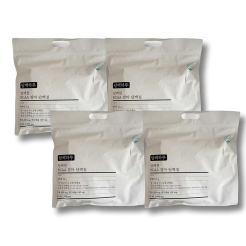 담백하루 담백한 BCAA 칼마 단백질 22g 7포(1주분) 식물성/동물성 단백질 분리유청단백 칼슘마그네슘