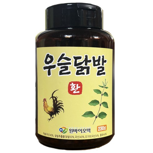 우슬닭발환 230gx3병 국내산우슬+국내산닭발 우슬환