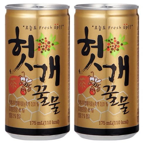일화 헛개꿀물 175ml x 60캔 (30캔x2박스), 175ml, 60개