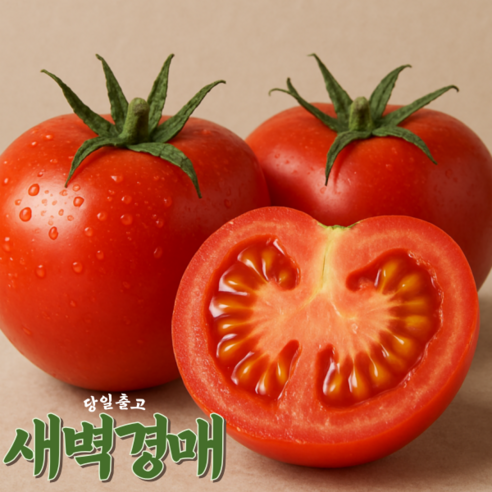 [새벽경매] 본푸룻티 초특가 유럽종 완숙 토마토, 1박스, 완숙 토마토 5KG