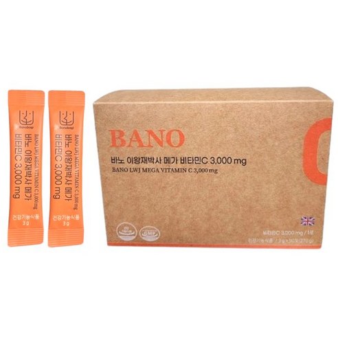 바노 이왕재 박사 메가 비타민C 3000mg 비토노 90포
