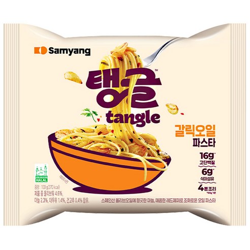 삼양 탱글 갈릭오일파스타 100g, 28개