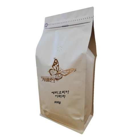 가배인 에스프레소용 에티오피아 아리차 커피원두 원두커피 맛있는원두 당일로스팅, 500g, 홀빈(분쇄안함), 1개