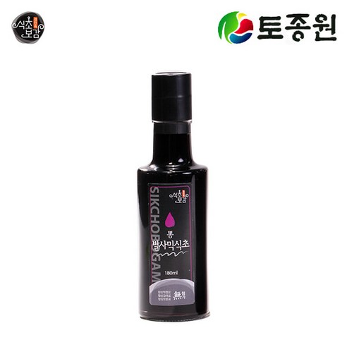 토종홍삼원 식초보감 뽕발사믹식초 180ml 발효명장