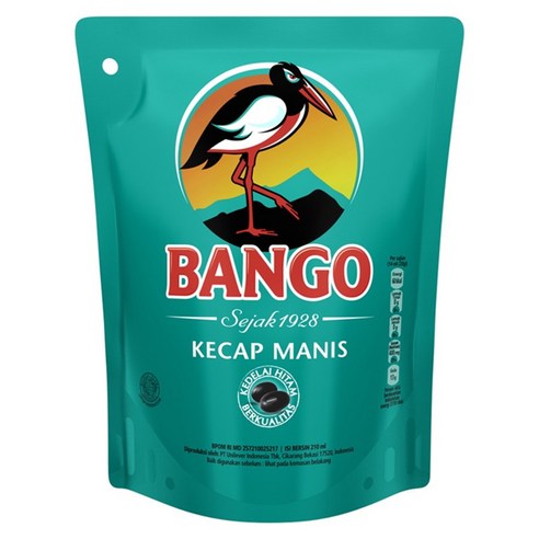 방오 케찹마니스 700g 케켑 BANGO KECAP MANIS INDONESIA, 1개, 265g