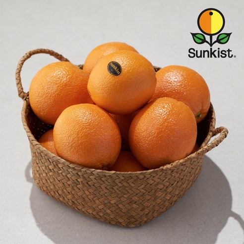 Sunkist Purespect 고당도 블랙라벨 네이블 오렌지, 1개, 10kg(중/47~58개입)