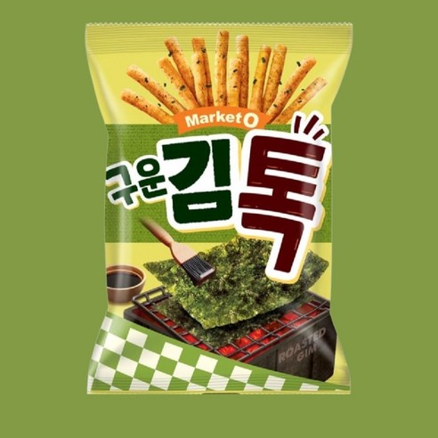오리온 마켓오 구운김톡 136g x5개