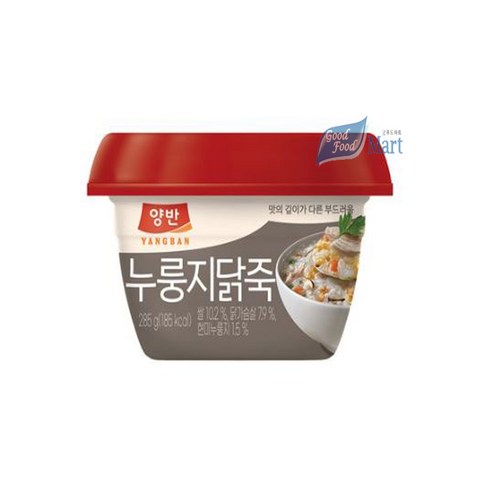 동원양반죽 누룽지닭죽 285g (12개) 무료배송, 12개, 285g