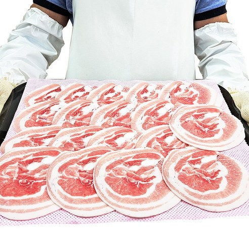 문경쑥돈 한돈 꽃삼겹살, 1kg, 1개